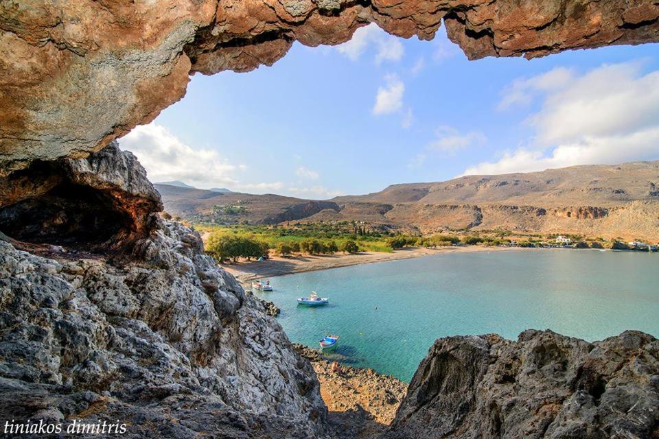 Alkioni Sea View Apartment Káto Zákros Dış mekan fotoğraf